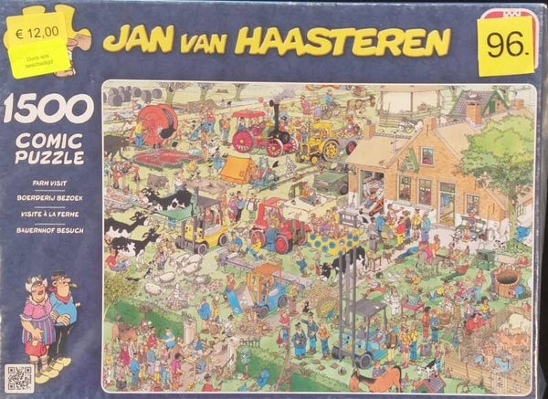 ( 96 doos ) Boerderijbezoek 1500 stukjes