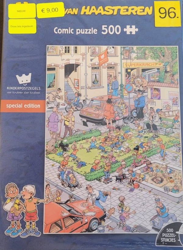 ( 96 doos ) Kinderpostzegels 500 stukjes