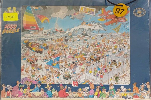 ( 97 doos ) Op het strand 1000 stukjes