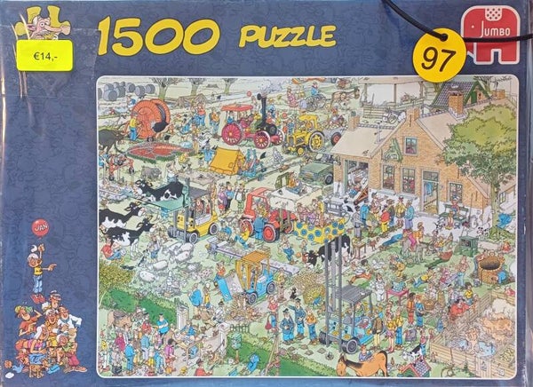 ( 97 doos) Boerderijbezoek 1500 stukjes