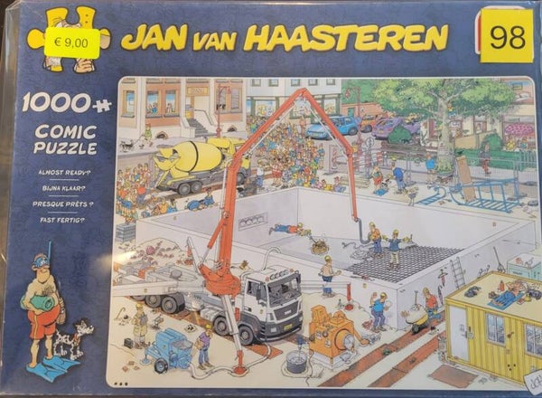 ( 98 doos ) Bijna Klaar 1000 stukjes