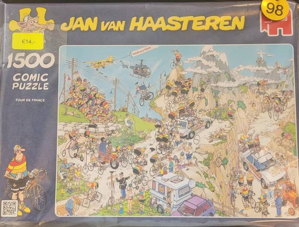 ( 98 doos) Tour de France 1500 stukjes