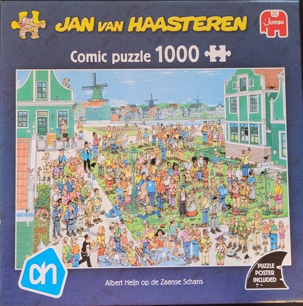 ( AH doos) AH op de Zaanse Schans 1000 stukjes