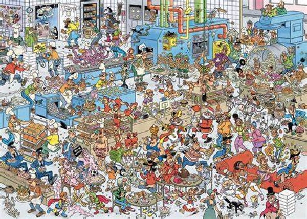 ( 58 zak groen) Bakkerij 1000 stukjes