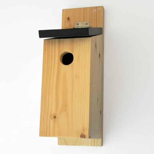 HOUT Vogel huis Bonte Vlieger