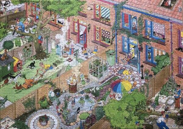 ( 51 zak paars) De Buren 1500 stukjes