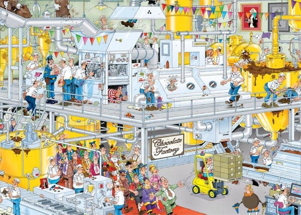 ( 6 zak oranje) Chocoladefabriek 1000 stukjes