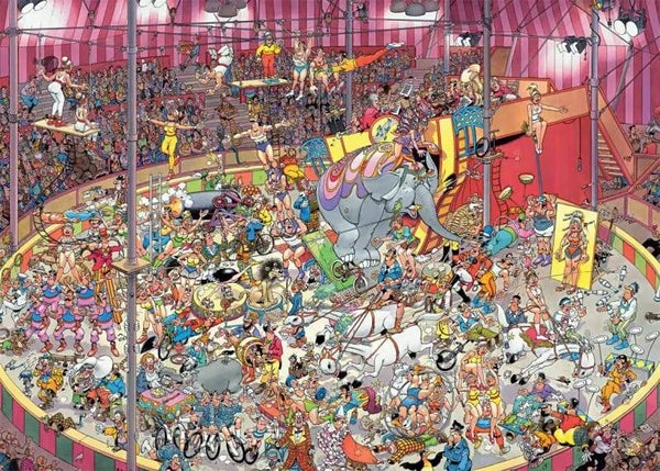 ( 70 zak groen) Circus 1000 stukjes