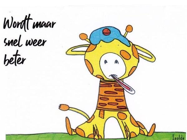 KAART Wordt maar snel weer beter