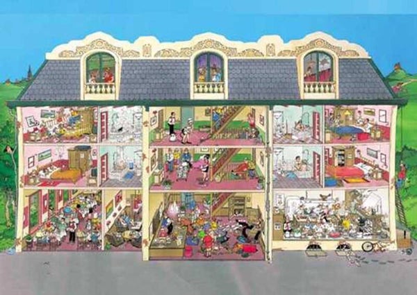 ( 22 zak blauw) Hotel contour 1500 stukjes