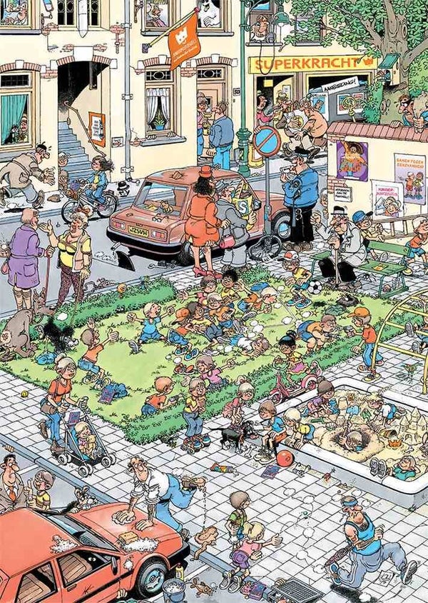 (66 zak groen) Kinderpostzegels 500 stukjes