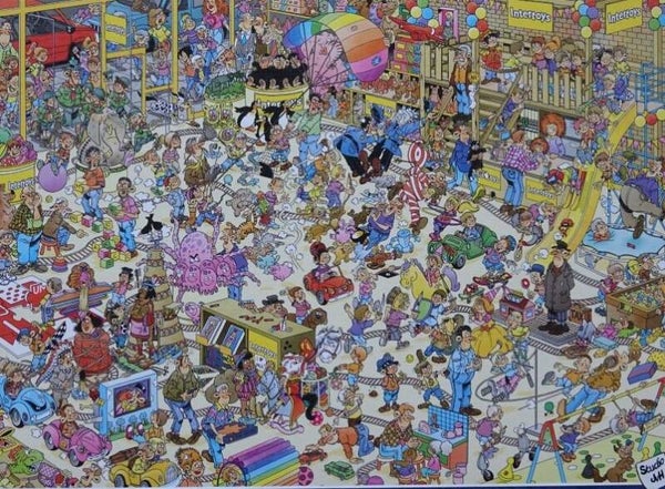 ( 87 zak zwart) Intertoys special speelgoedwinkel 1000 stukjes