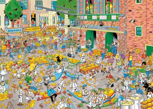 ( 70 zak groen) Kaasmarkt 1000 stukjes