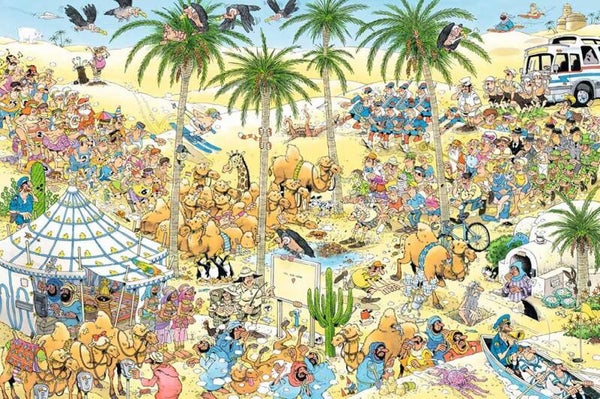 ( 78 zak paars) Oase 1000 stukjes