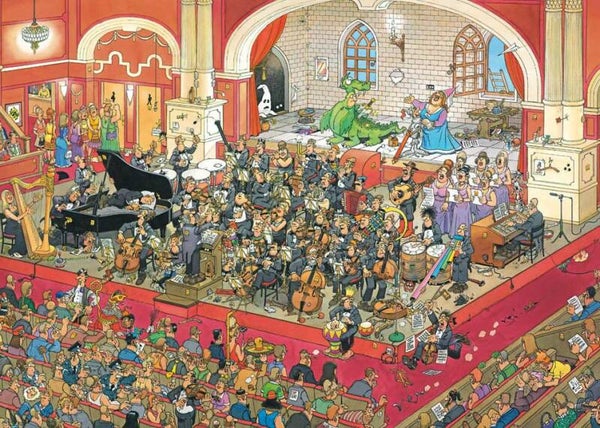 ( 19 zak blauw) Opera 1000 stukjes