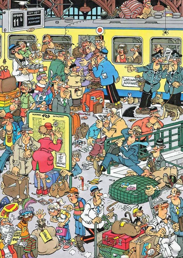 ( 82 zak paars) Perrongeluk 500 stukjes