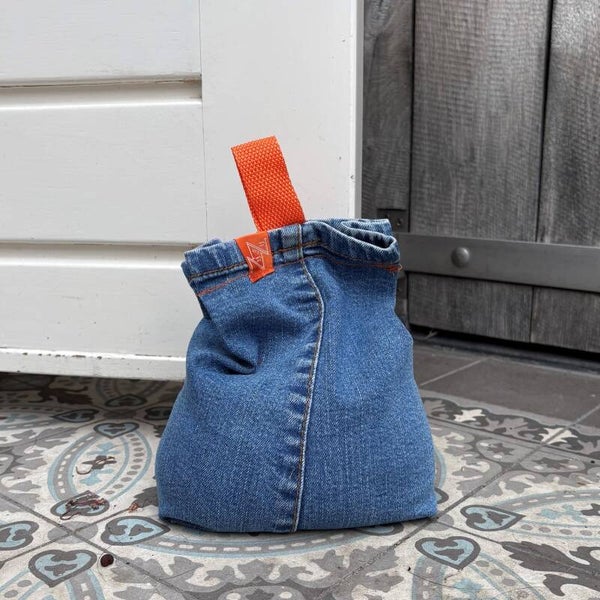 RECYCLE Denim Deurstopper
