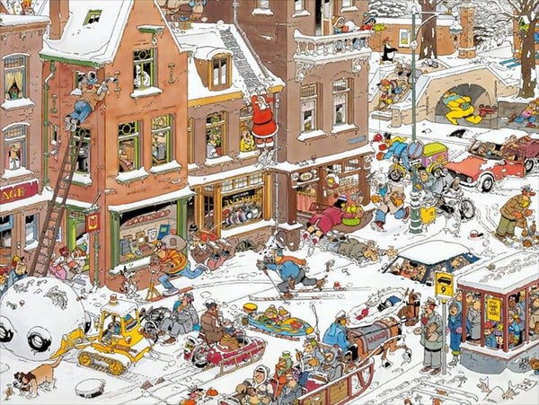 ( 55 zak groen) Sneeuwpret 1500 stukjes