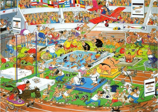 ( 75 zak groen) Sportdag 1000 stukjes
