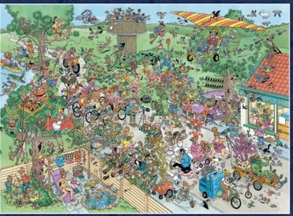 ( 90 zak zwart) Vogelkijkdag 1000 stukjes