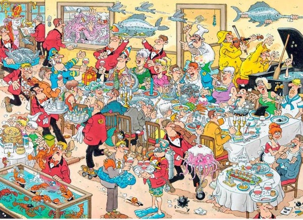 ( 7 zak oranje) Zeebanket 1000 stukjes