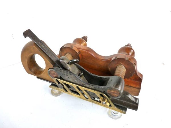 Lfd. Nr. 053 - Johann Weiss & Sohn, Patent Hobel vom 08.07.1881 mit schöner sauberer Prägung