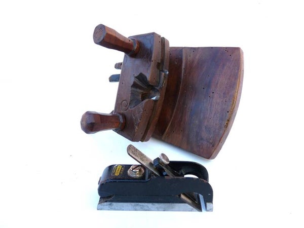 Lfd. Nr. 040 - Sehr Seltener, Sehr Kleiner von 12 cm Breite, Fassmacher Hobel aus Österreich