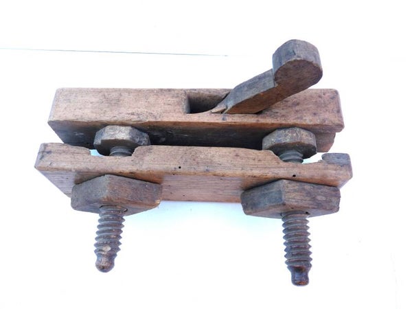 Lfd. Nr. 036 - 03 Alter Hobel Sammlerstück, Nuthobel