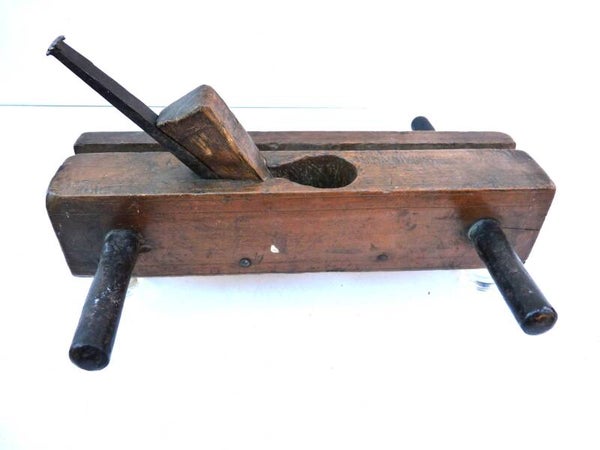 Lfd. Nr. 036 - 04 Alter Hobel Sammlerstück, Nuthobel