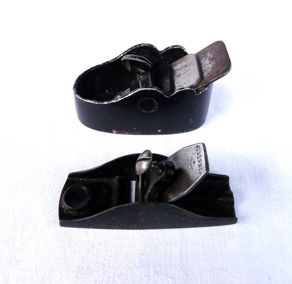 Lfd. Nr. 026 - Violine Hobel, Sohle flach, 85 mm Länge und Geigenbau Hobel HIBERNIA No. 100