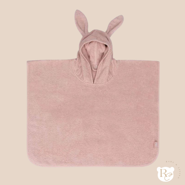 Badponcho Jollein - roze