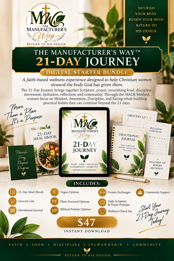 THE MANUFACTURER’S WAY™ 21-DAY JOURNEY Digital Starter Bundle