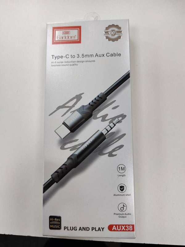 TYPE-C TO 3.5MM AUX CABLE