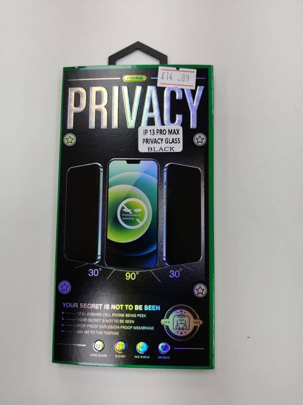 iPhone 13 pro max  tamper glass