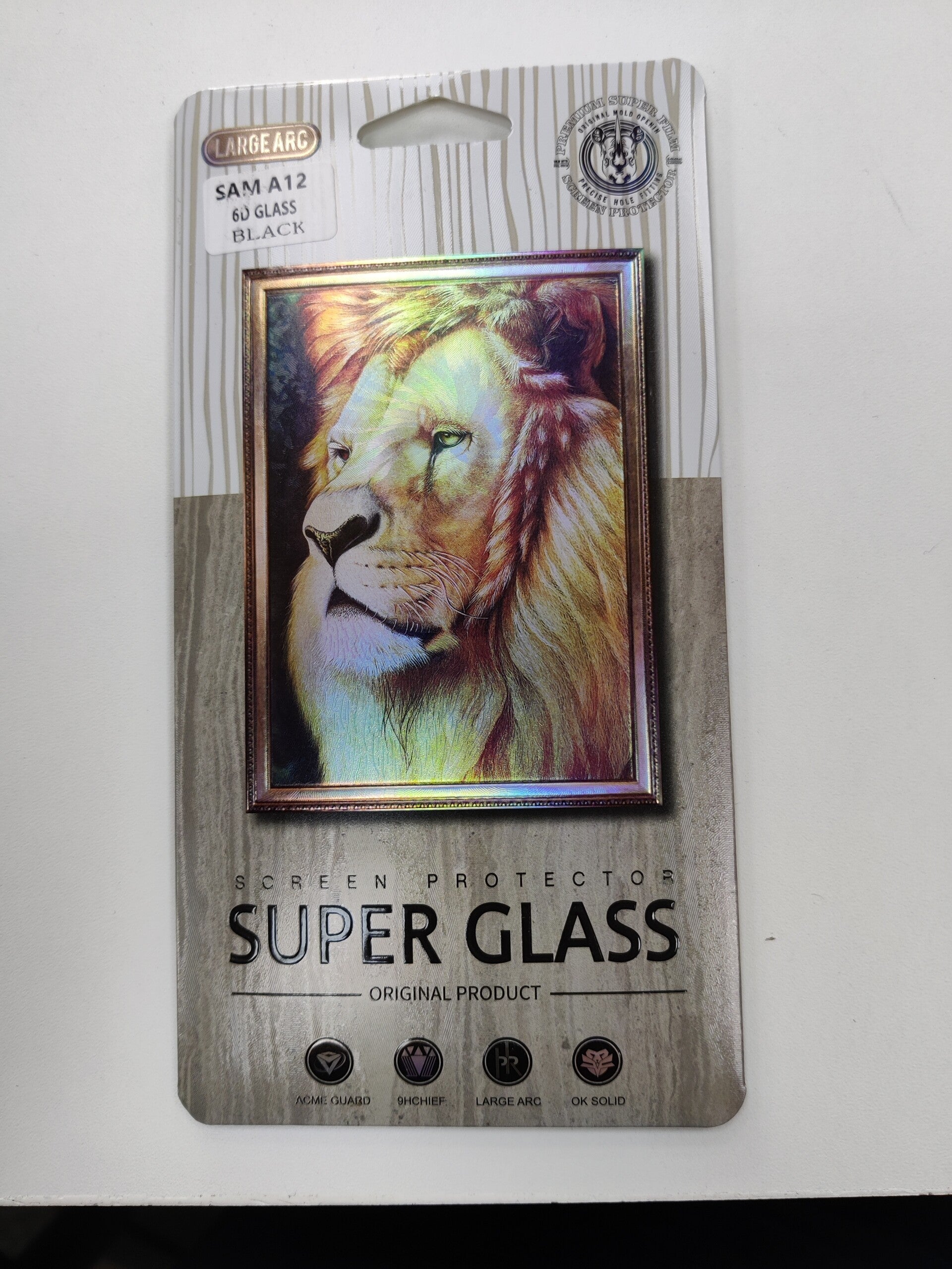 SAMSUNG A12 TAMPER GLASS