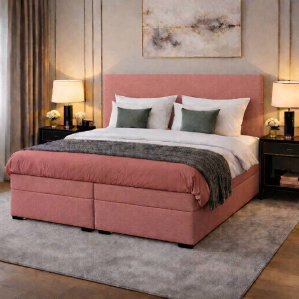Boxspring Duiven OP MAAT (Verkrijgbaar in diverse soorten stoffen en kleuren en ook in meegestoffeerd matras!)