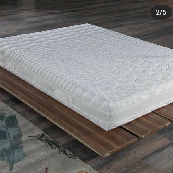 7-zones Pocketveringmatras met afdeklaag latex - 28 cm dik met Bamboo Tijk