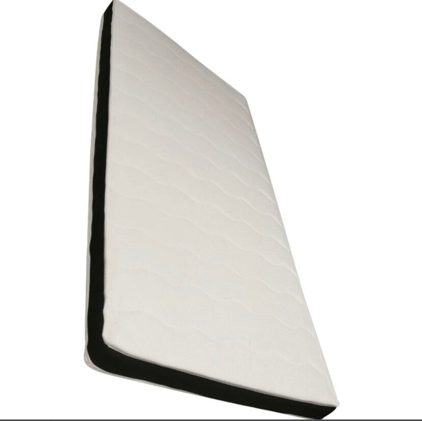 Topdekmatras Topper NASA Traagschuim - 10 cm dik - 3D AIR ZWART met Aloe Vera