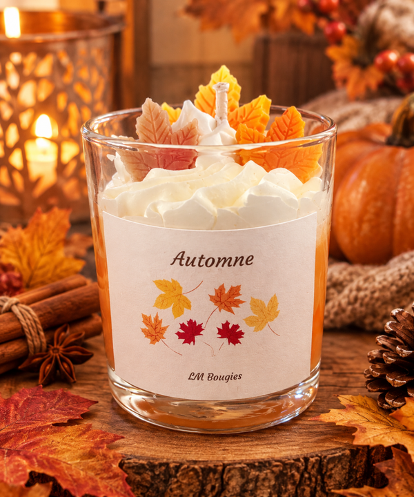 Bougie automne