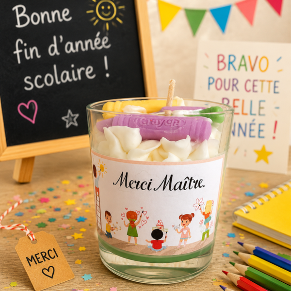 Bougie merci maitresse / maitre / atem