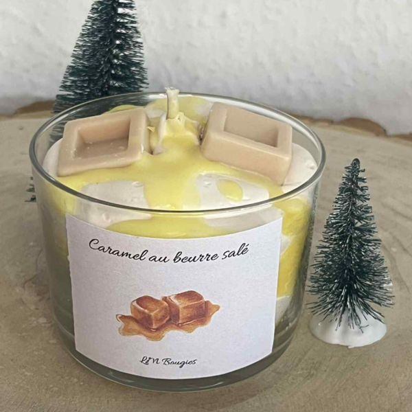 Bougie caramel au beurre salé