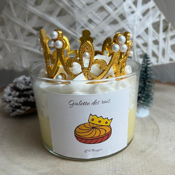 Bougie galette des rois