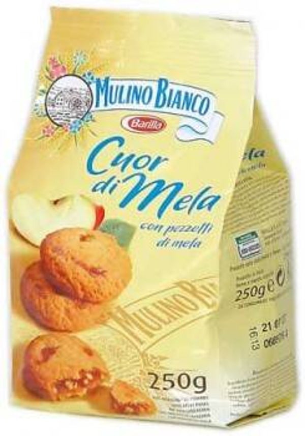 🍎 Mulino Bianco Cuor di Mela – Gefüllte Kekse mit Apfelkompott