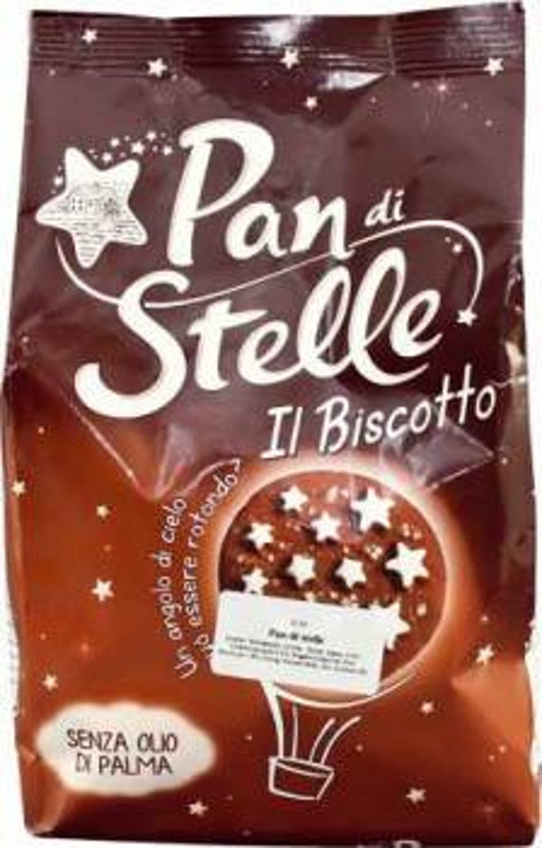 🍪 Mulino Bianco Pan di Stelle – Kakaokekse mit Sternen aus Zuckerguss