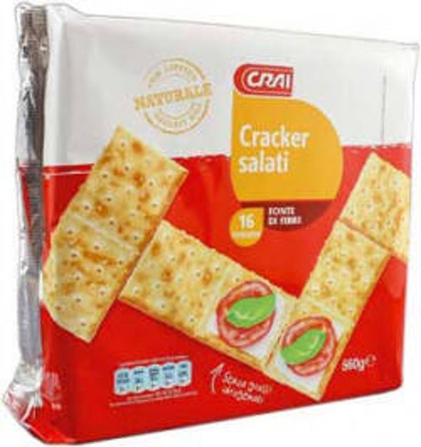 🥨 CRAI Crackers Classici – Gesalzene Cracker