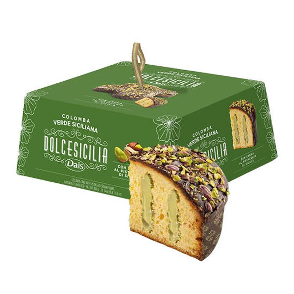 Colomba di Pasqua – Pistazien-Genuss aus Italien Dais 800g mit schockoladentropfen