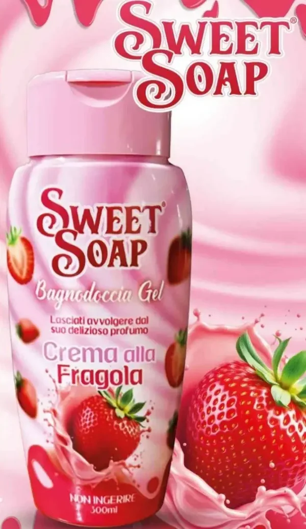 Sweet Soap Bagnodoccia Gel Crema alla Fragola – 300 ml