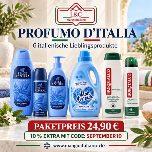 🇮🇹 Profumo d’Italia – Felce Azzurra & Borotalco Duftpaket