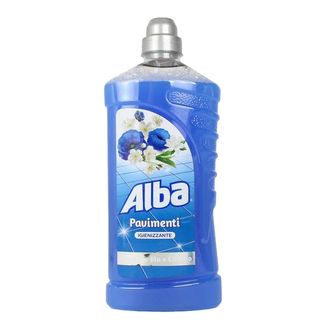 🧴 Alba Pavimenti Igienizzante – Fiori Blu e Glicine (1 L)