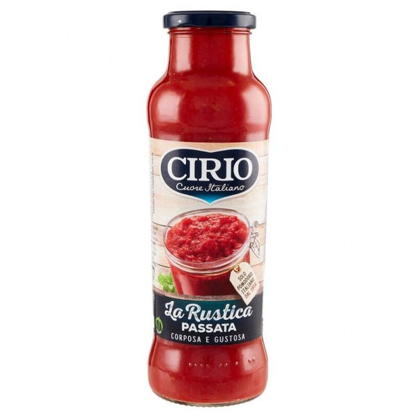 🍅 Ciro Passata Rustica – 680 g (Glasflasche)